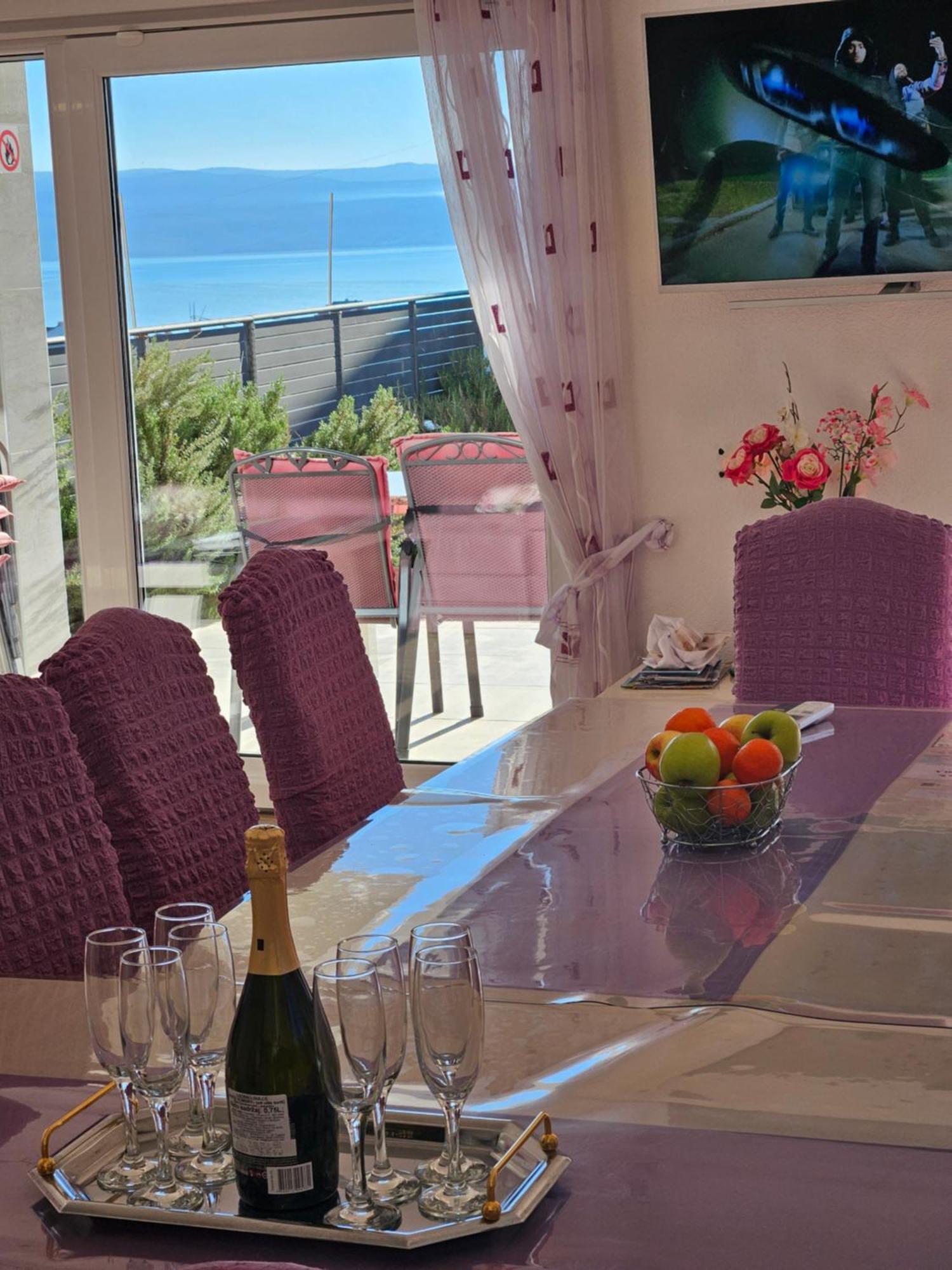 Modern Villa With Jacuzzi, Beautiful Sea View, Near Split! Villa 36A Podstrana Exteriér fotografie